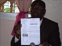 Le Directeur général de Rafco-Ci, Anoblé Félix explique le conflit qui l’oppose aux revendeurs de véhicules d’occasion